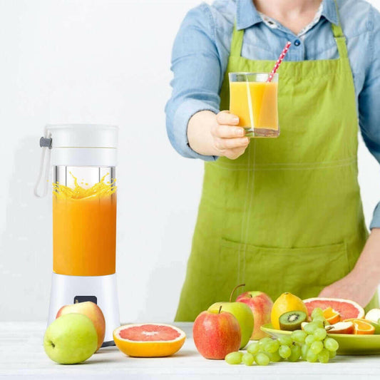 Portable Mixer USB Electric Fruit Juicer Handheld Smoothie Maker.