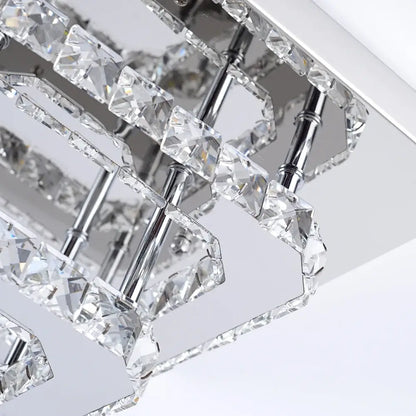 GreeLustr Crystal LED Ceiling Light, 20 or 27 cm