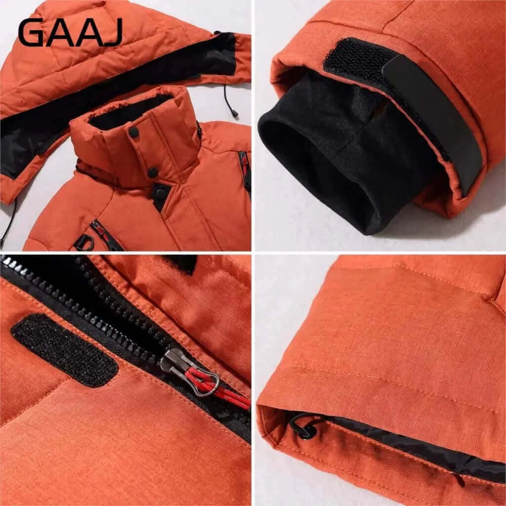 Men Thick Tactics Parkas High Quality Winter Cotton Jacket Hoody Warm