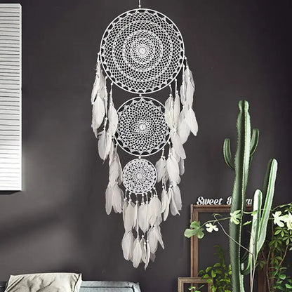 woven dream catcher home decor
