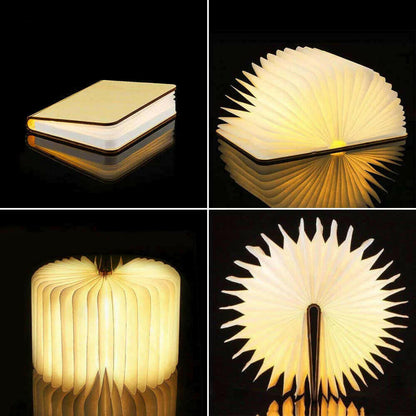 Portable LED Book Decor Night Light.