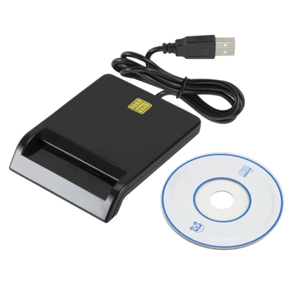 Grwibeou USB 2.0 smart Card Reader memory for ID Bank EMV electronic