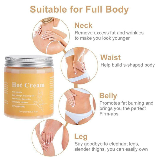 Hot Selling Anti Cellulite Hot Cream Fat Burner.