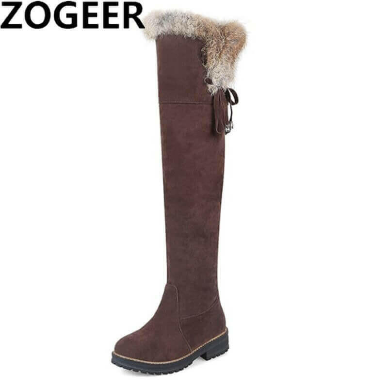 Knee Boots Winter Shoes Women | Womens Winter Shoes High Knee - Hot.