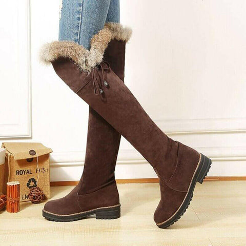 Knee Boots Winter Shoes Women | Womens Winter Shoes High Knee - Hot.