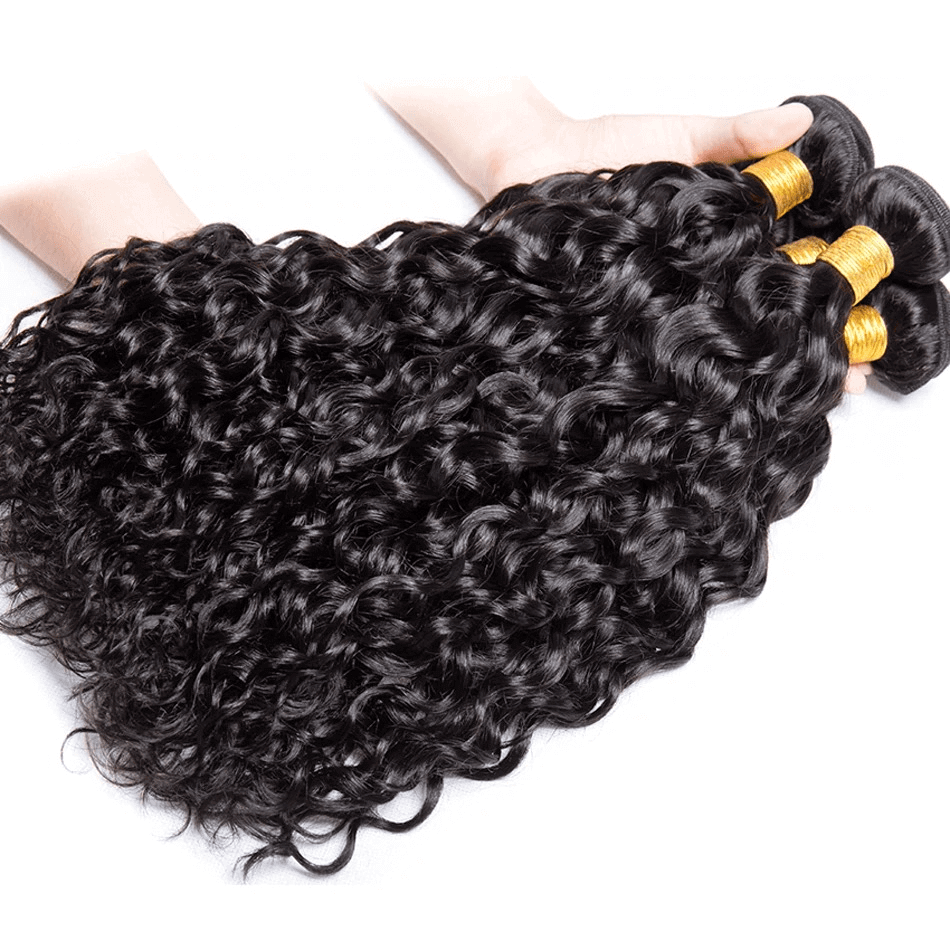 10A Grade 1/3/4 Jerry Curl Weave Brazilian Human Hair Extension Bundle.