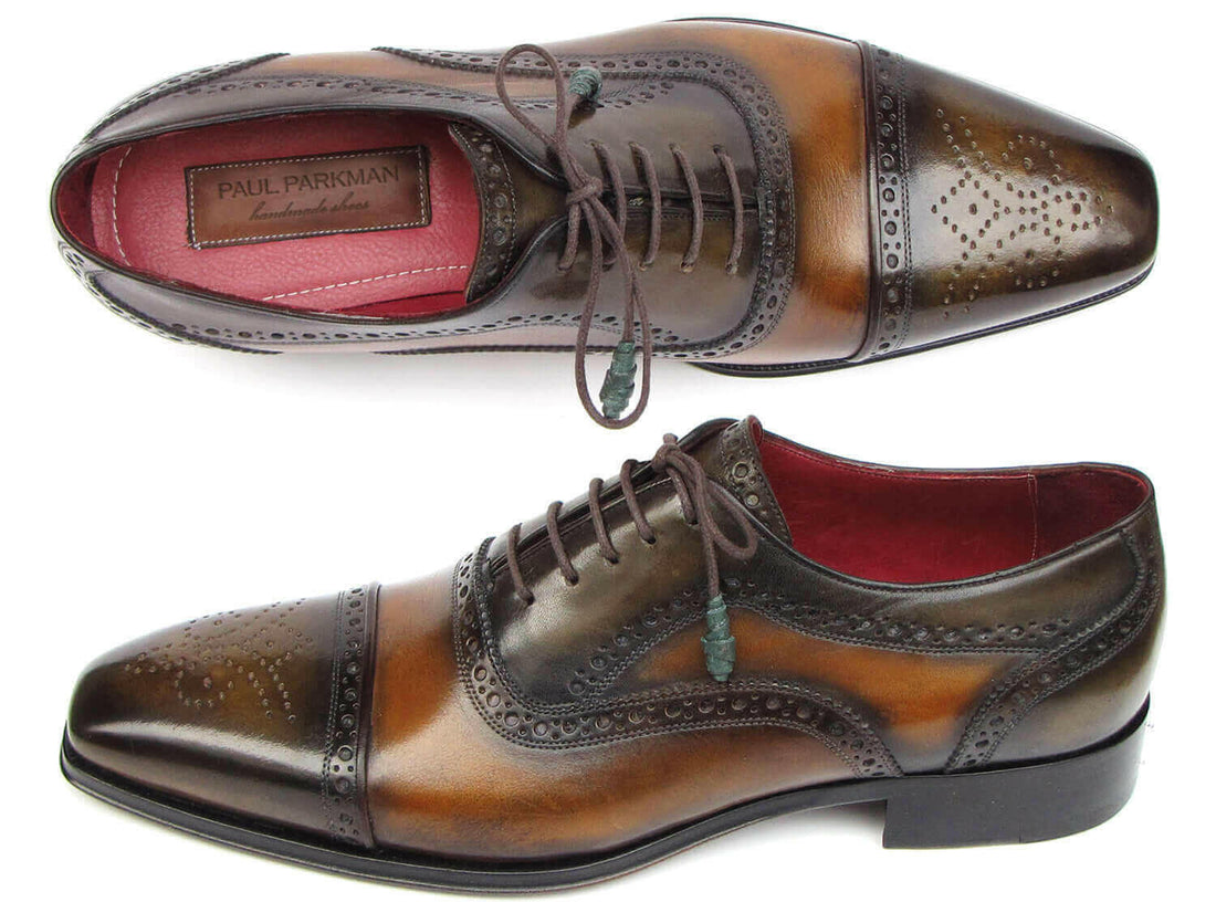 Paul Parkman captoe oxfords