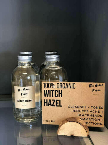 Organic Makeup Remover + Witch Hazel Toner.