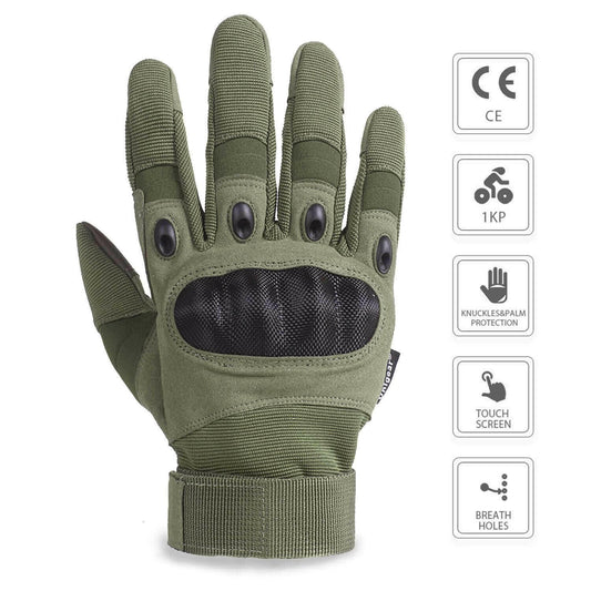 Tactical Gloves with Full Finger Touch.