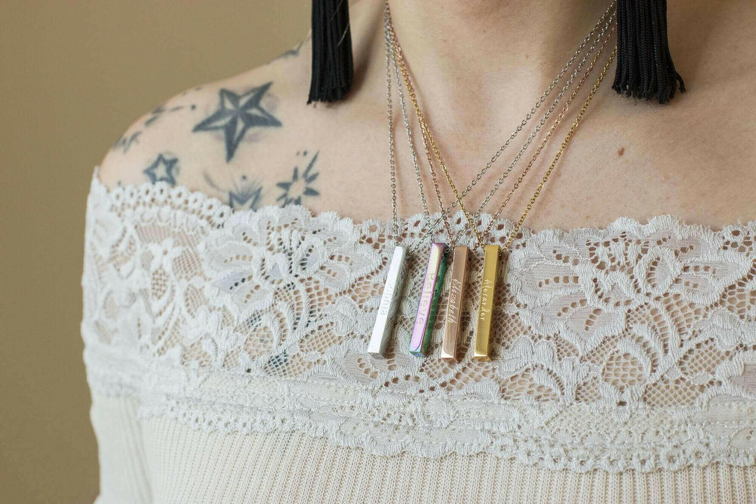 Custom Bible Verse Necklace, Personalized