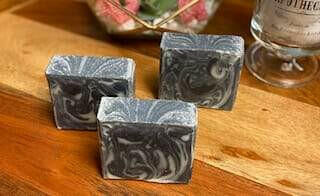 Organic Activated Charcoal Lemongrass Essential Oil.