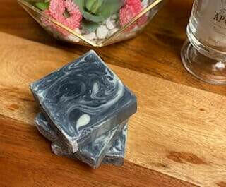 Organic Activated Charcoal Lemongrass Essential Oil.