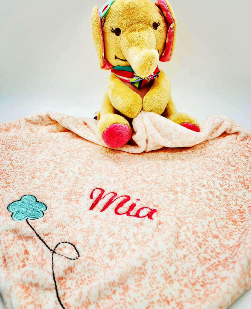 Baby Safety Soft Blanket (Doodoo) Personalize available.