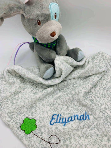 Baby Safety Soft Blanket (Doodoo) Personalize available.