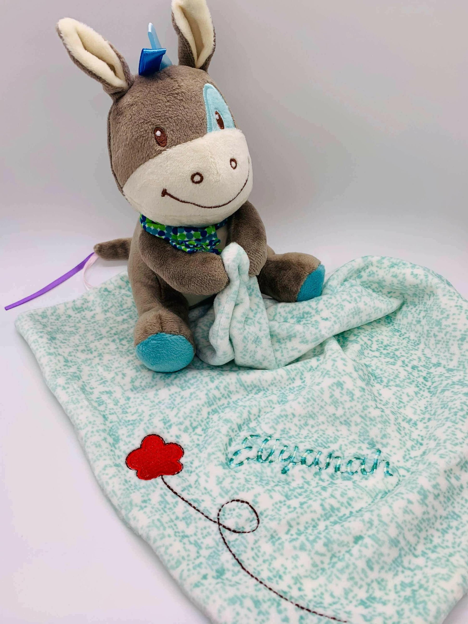 Baby Safety Soft Blanket (Doodoo) Personalize available..