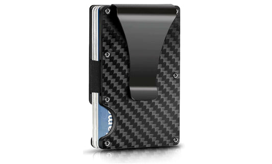 Men's Carbon Fiber Minimalist Wallet.