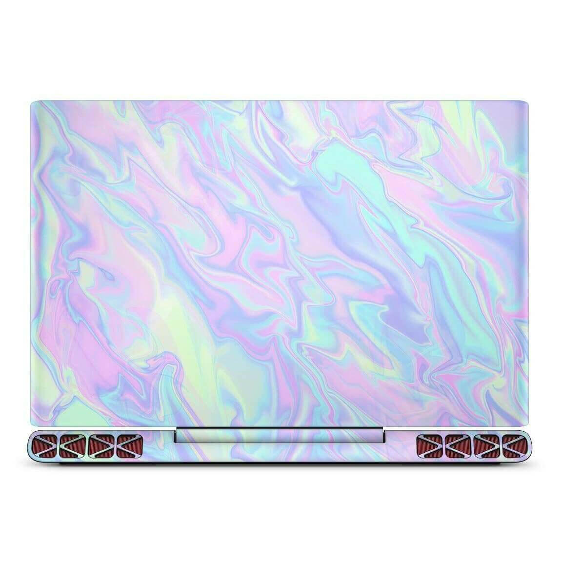 Iridescent Dahlia v1 - Full Body Skin Decal Wrap Kit for the Dell