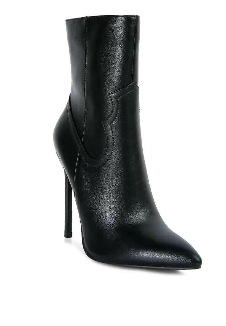 jenner high heel cowboy ankle boots.