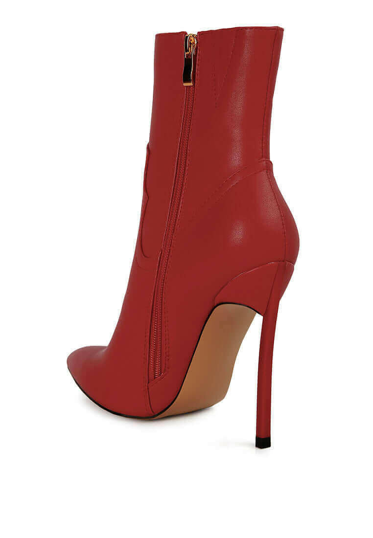 jenner high heel cowboy ankle boots.