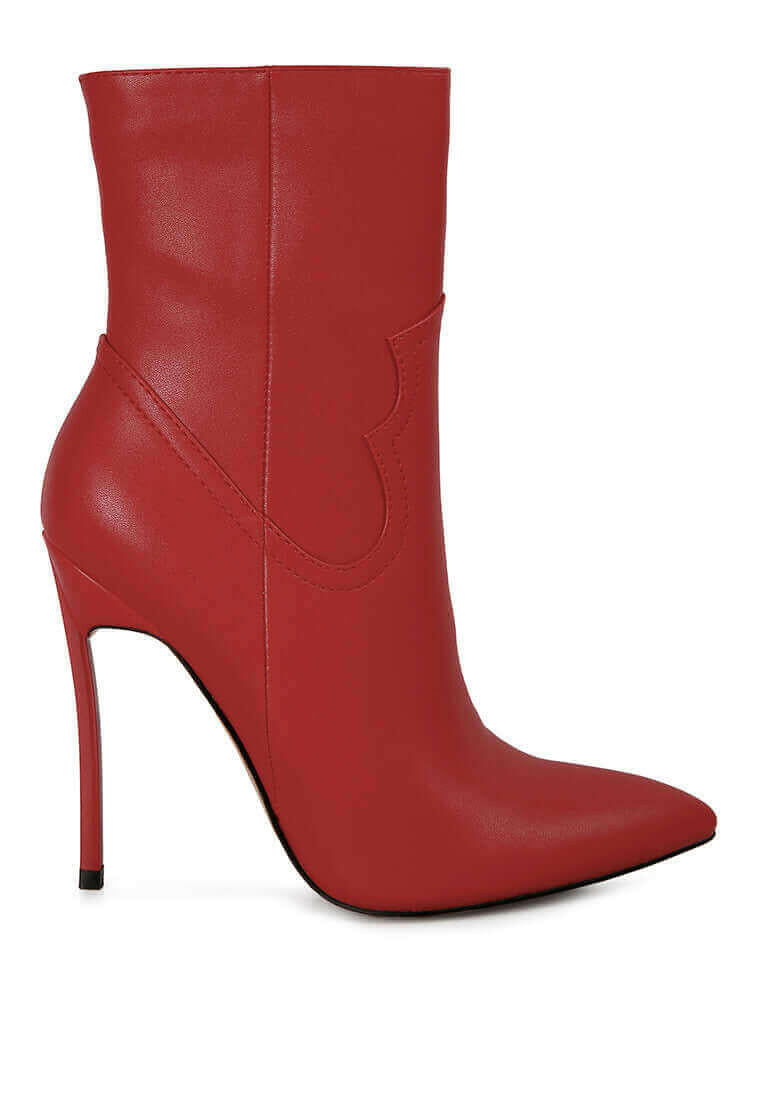 jenner high heel cowboy ankle boots.