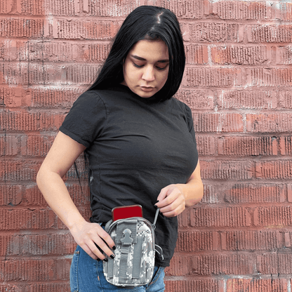 Tactical MOLLE Pouch &amp; Waist Bag for Hiking &amp; Outdoor Activities