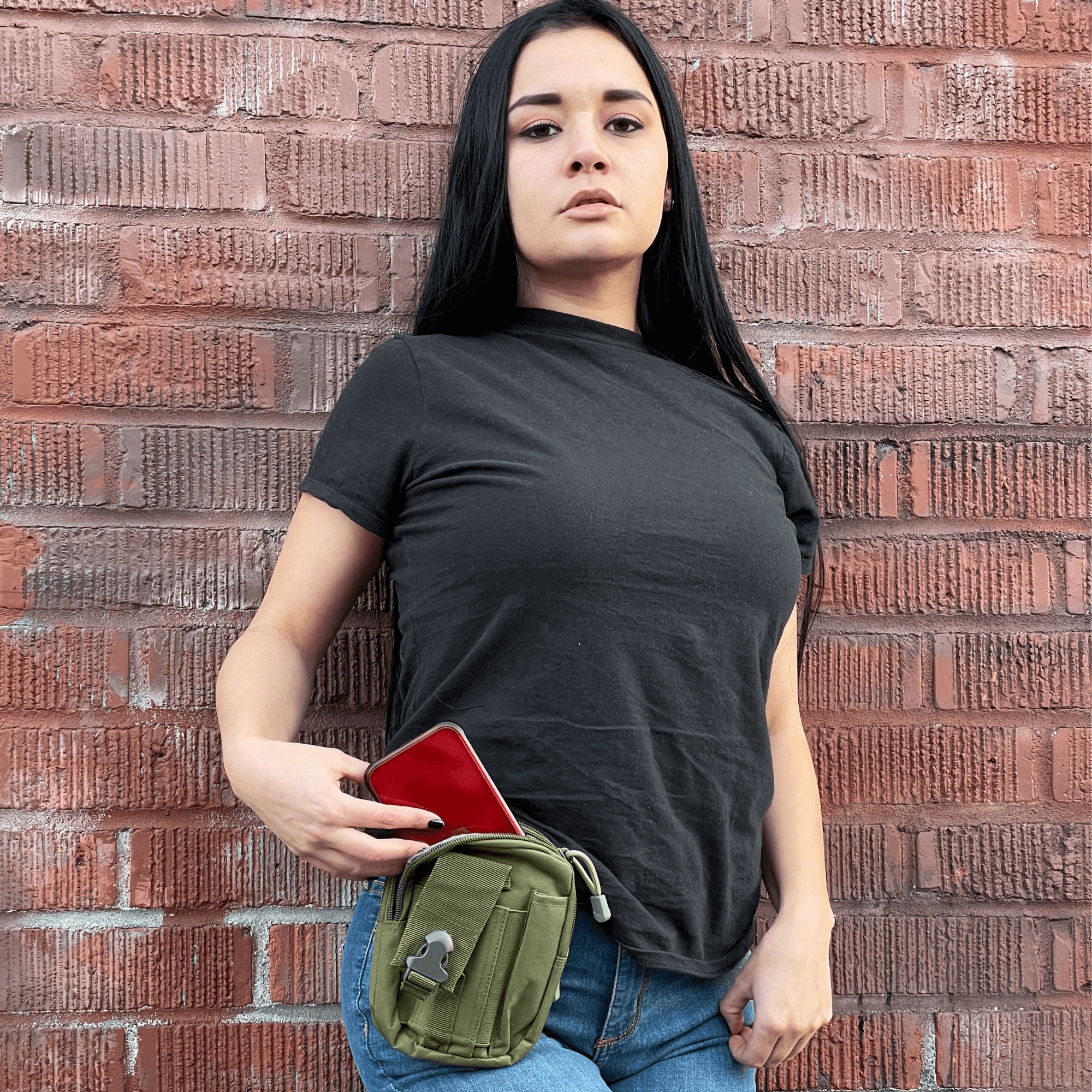 Tactical MOLLE Pouch &amp; Waist Bag for Hiking &amp; Outdoor Activities