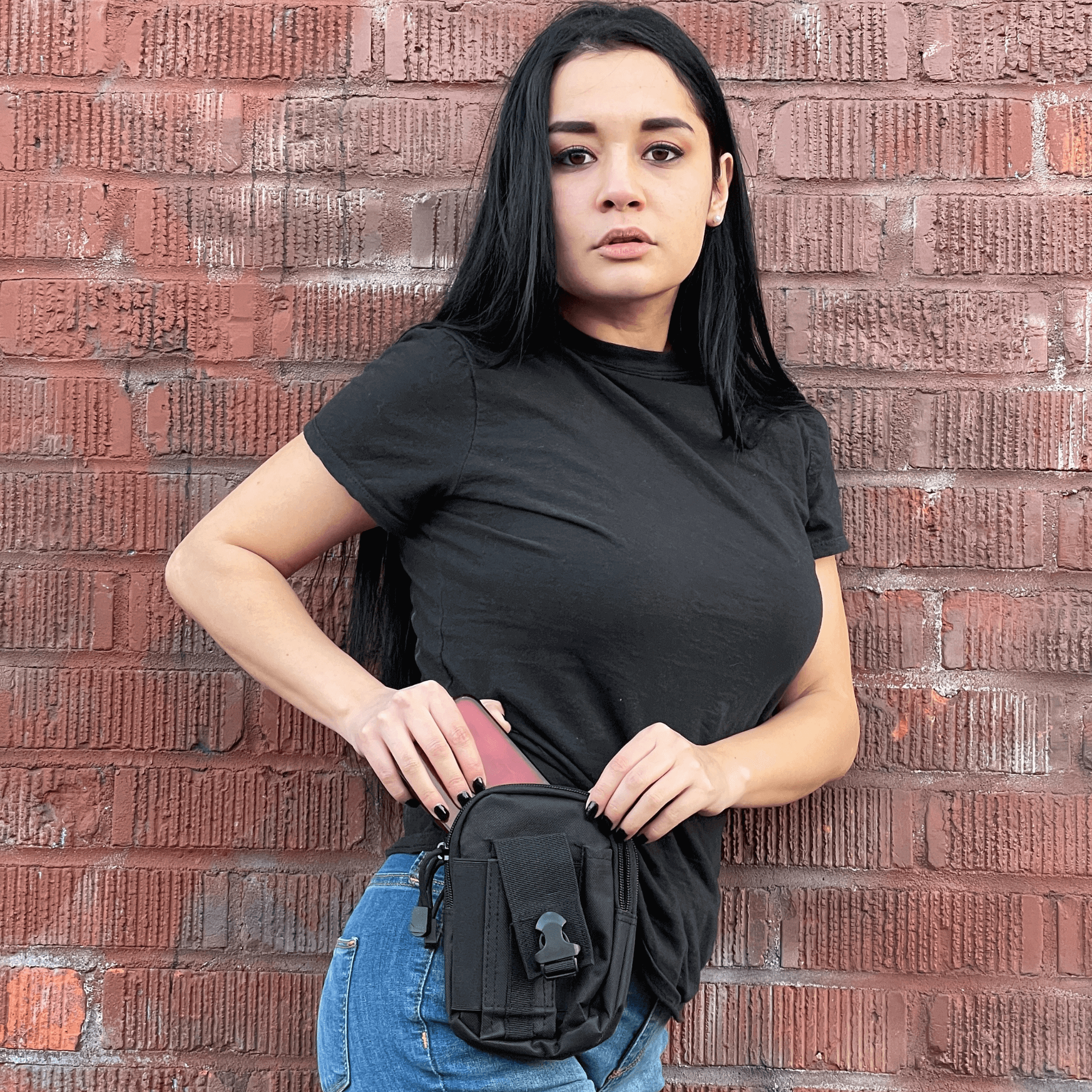Tactical MOLLE Pouch &amp; Waist Bag for Hiking &amp; Outdoor Activities