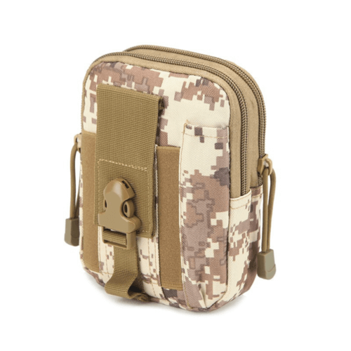 Tactical MOLLE Pouch &amp; Waist Bag for Hiking &amp; Outdoor Activities