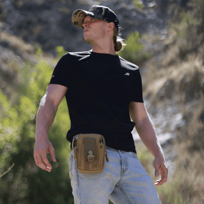 Tactical MOLLE Pouch &amp; Waist Bag for Hiking &amp; Outdoor Activities