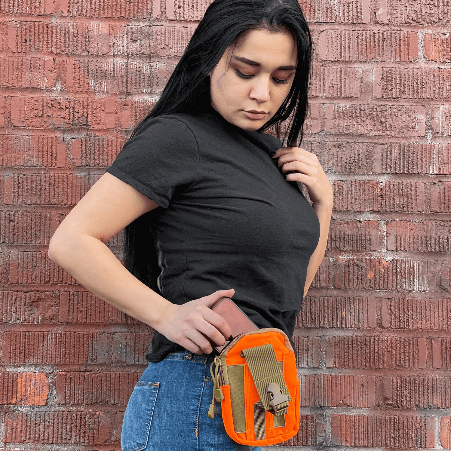 Tactical MOLLE Pouch &amp; Waist Bag for Hiking &amp; Outdoor Activities