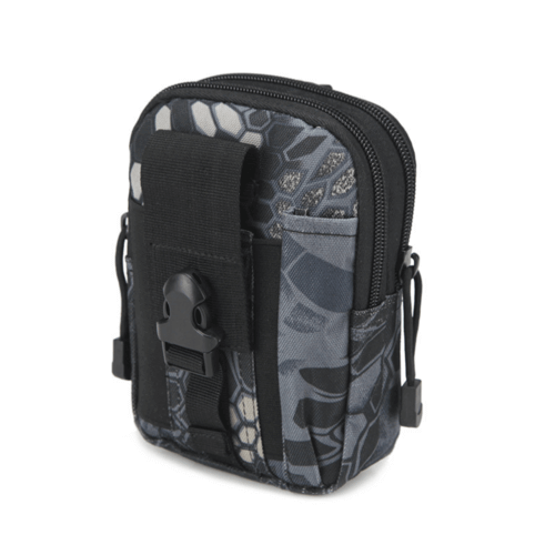 Tactical MOLLE Pouch &amp; Waist Bag for Hiking &amp; Outdoor Activities
