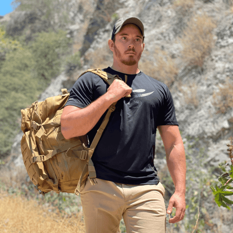 Tactical 45L Molle Rucksack Backpack.