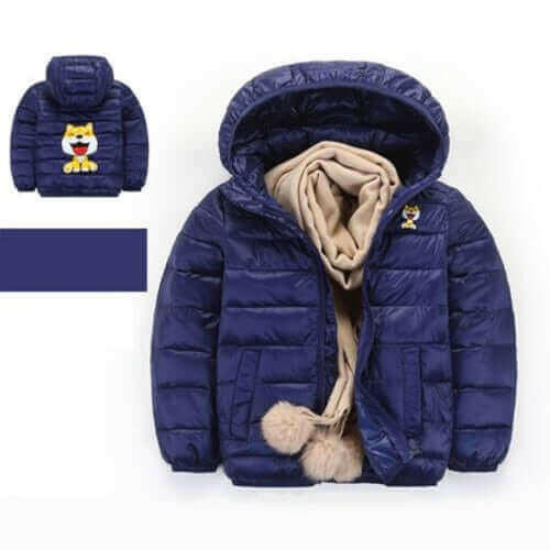 Kids Winter Warm 100% Cotton Jacket 3 5 Year Old.