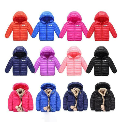 Kids Winter Warm 100% Cotton Jacket 3 5 Year Old.