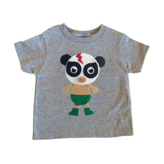 Lucha Panda Kids T-shirt.