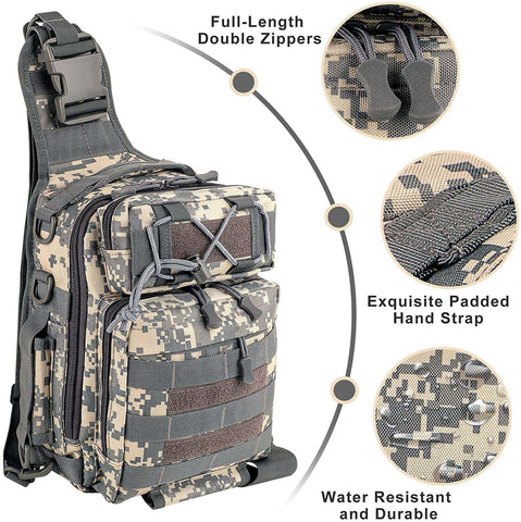 LUXHMOX Fishing Tackle Backpack Waterproof for Outdoor Gear Storage.