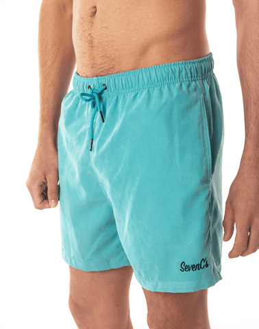 Sky Blue Swim Shorts.