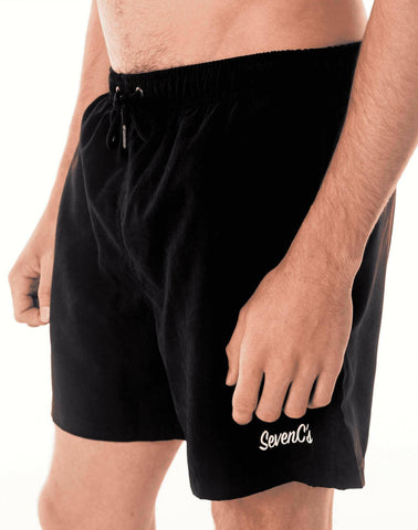 Black Swim Shorts.