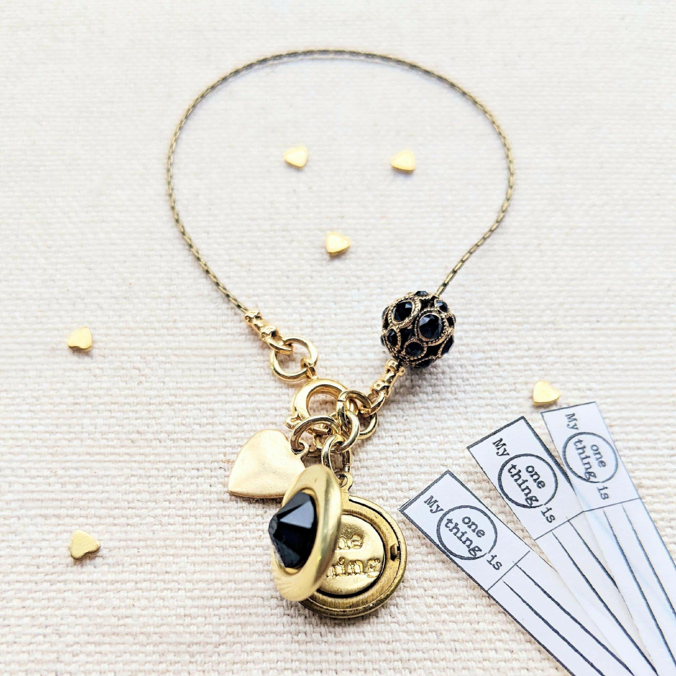 ENGRAVABLE &quot;LOLA&quot; LOCKET BRACELET