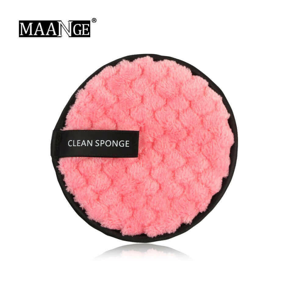 MAANGE Double Sided Makeup Remove Puff Wash Face.