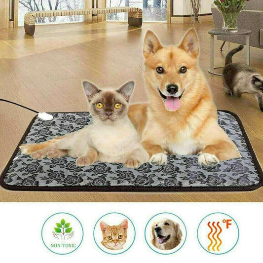 Thermal Heating Waterproof Bed Pad for Pets with Adjustable.