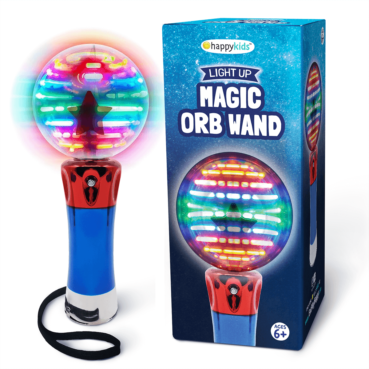 Happy Kids Light Up Magic Orb Wand.