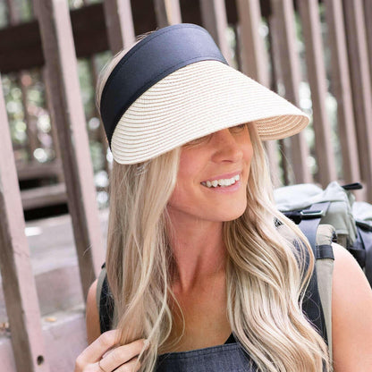 Truly Contagious Adventure Rollable Straw Visor