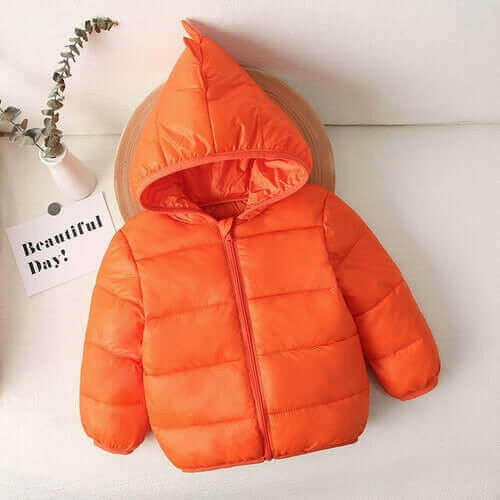 1 6 Years Kids Girls Boys Winter Hooded Coats Fashion
