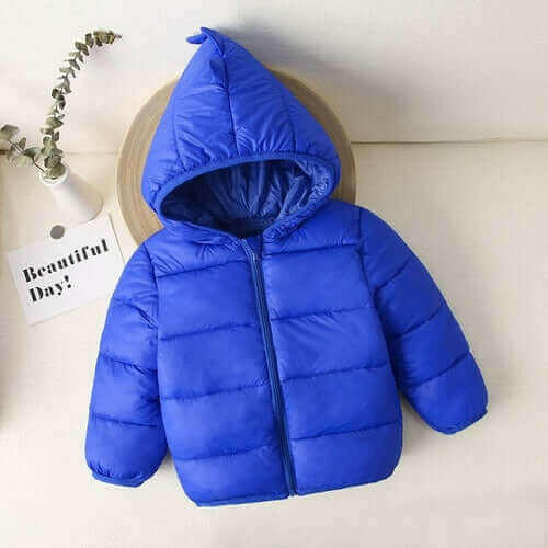 1 6 Years Kids Girls Boys Winter Hooded Coats Fashion