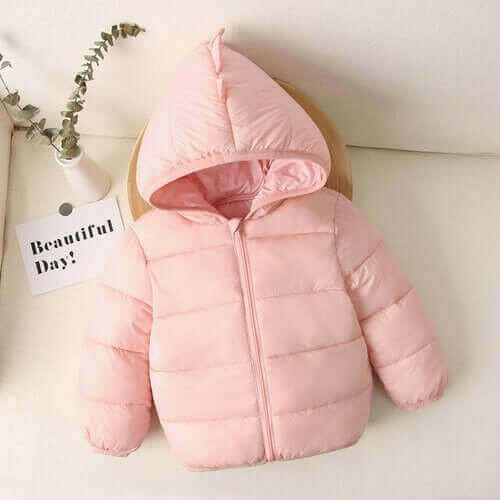 1 6 Years Kids Girls Boys Winter Hooded Coats Fashion