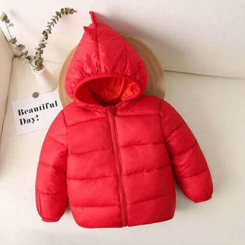 1 6 Years Kids Girls Boys Winter Hooded Coats Fashion