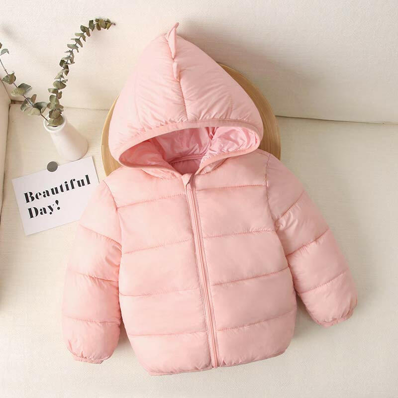 1 6 Years Kids Girls Boys Winter Hooded Coats Fashion