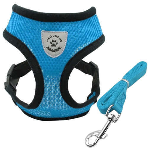 Mesh Puppy Pet Harness Small Dogs Cat Harness and