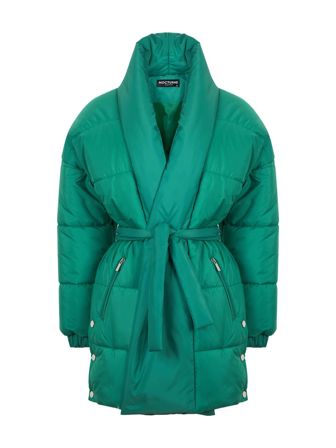 Belted Puffer Jacket